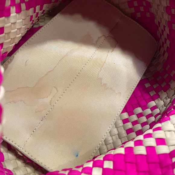 Naghedi St Barth mini tote Hibiscus “retired” bag purse - Picture 9 of 9